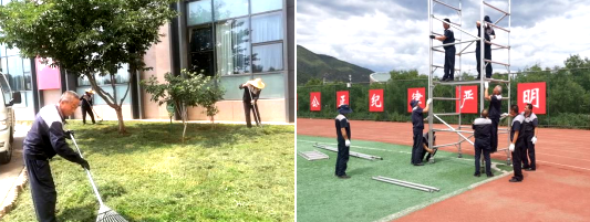 高校暑期安全 | 信科联物业护航北京警察学院(图3)