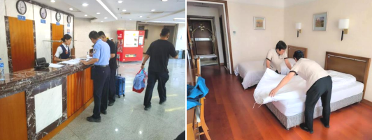 高校暑期安全 | 信科联物业护航北京警察学院(图7)